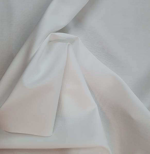 110gr/m2 COTTON POPLIN - WHITE